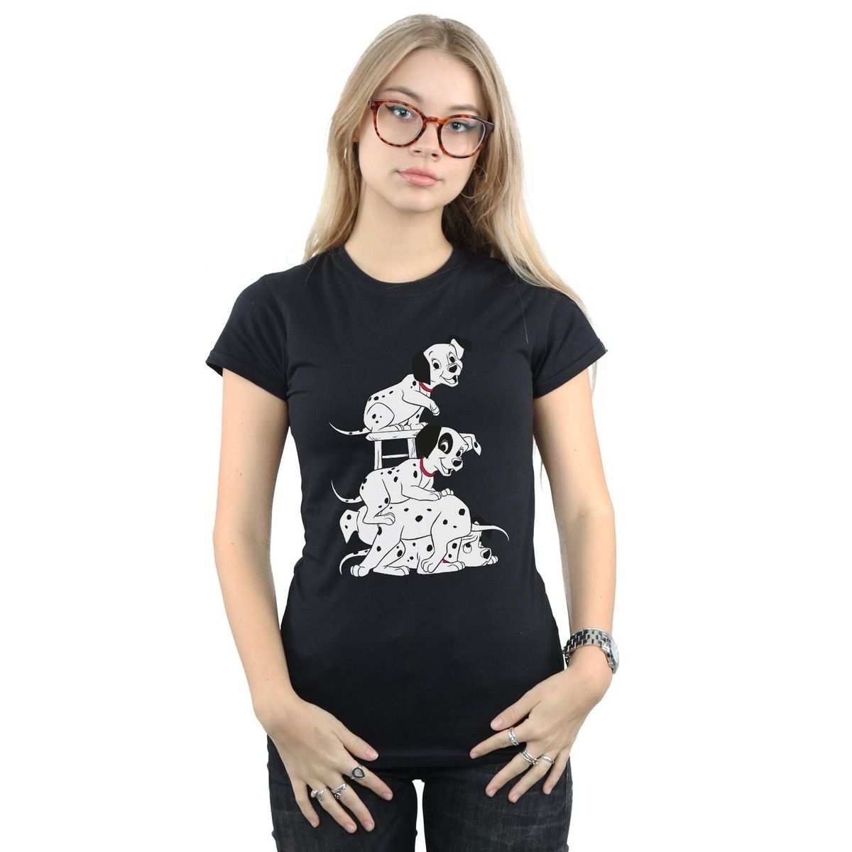 101 Dalmatiner Grafik-Baumwollshirt