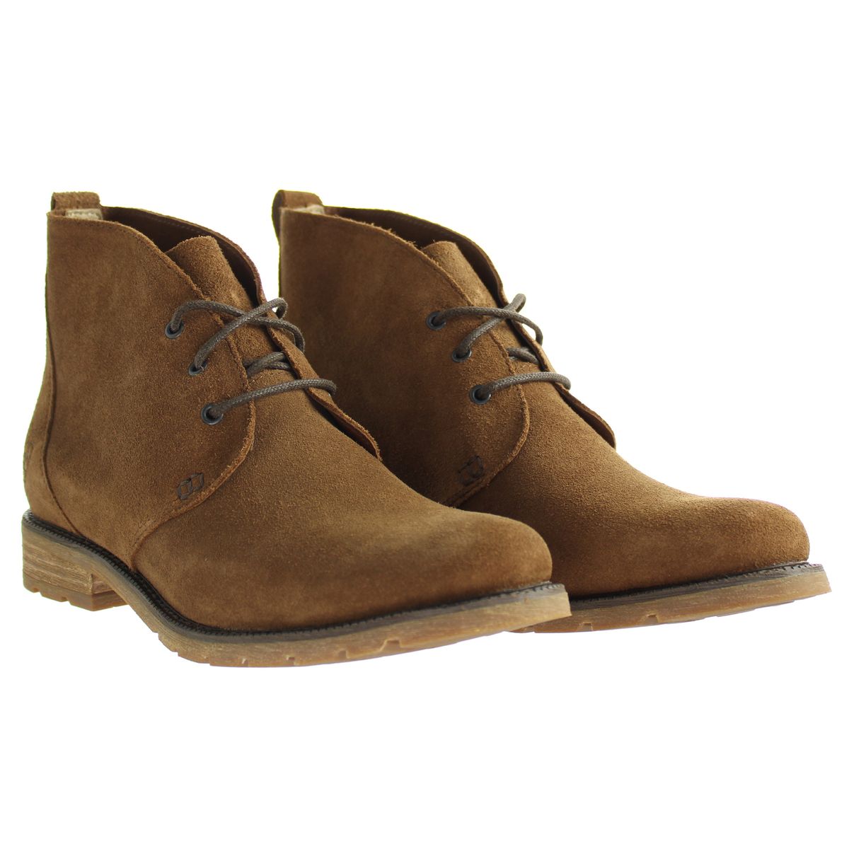 Wildleder Schnür-Chukka-Boots