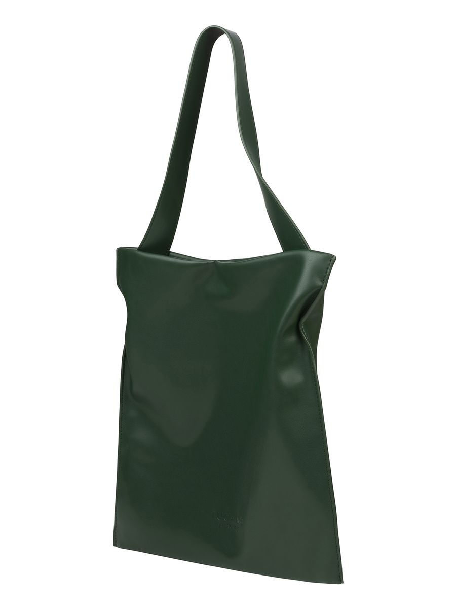 Minimalistische Schultertasche aus Kunstleder