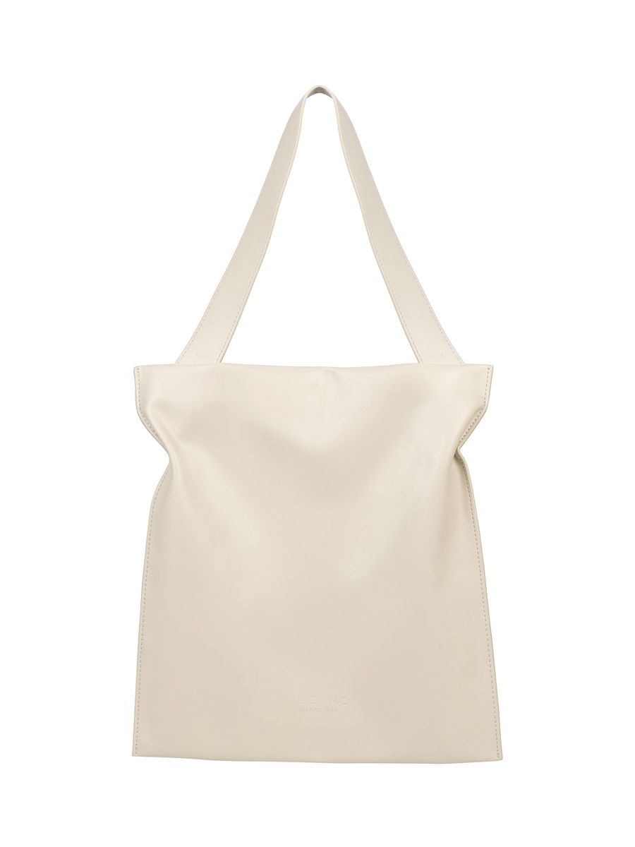 Minimalistische Schultertasche aus Kunstleder