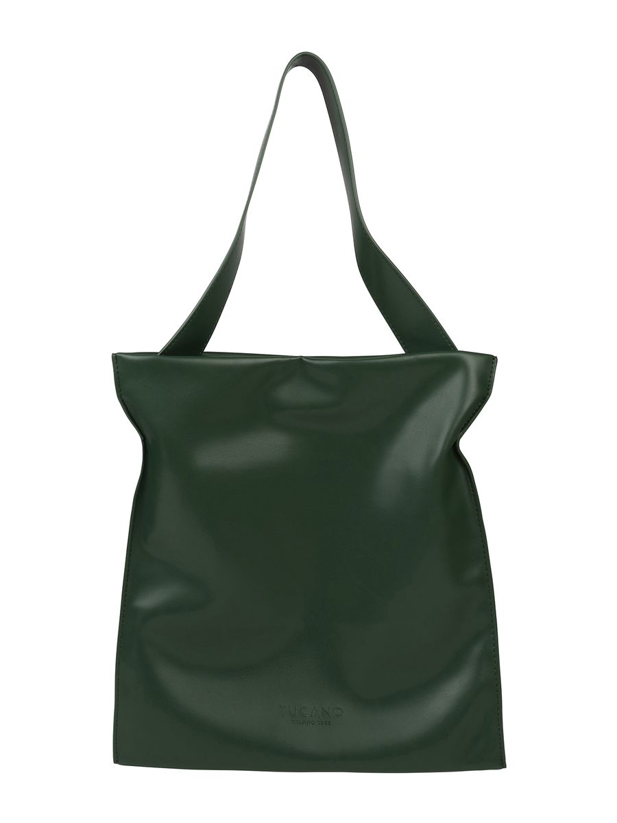 Minimalistische Schultertasche aus Kunstleder
