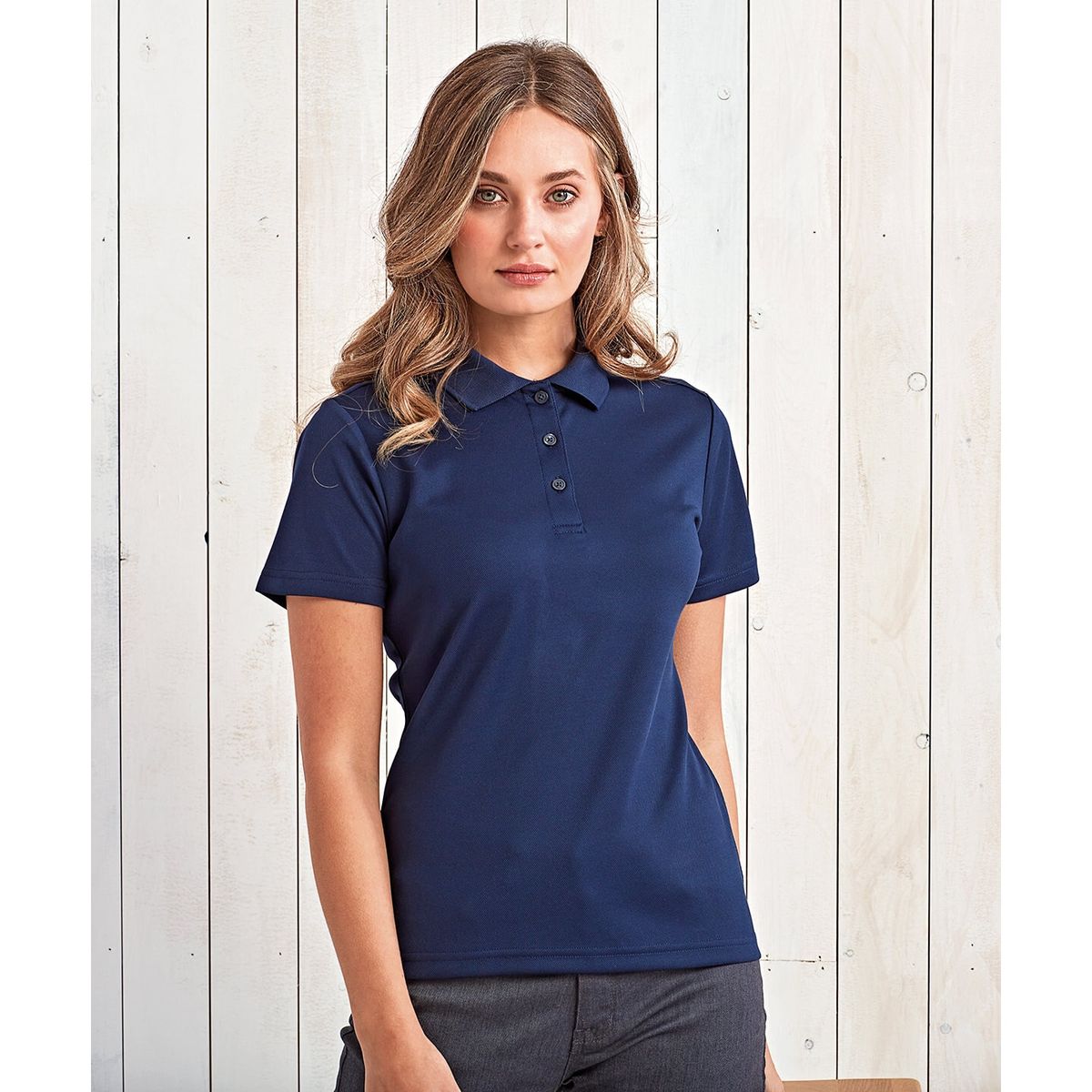 Nachhaltiges Kurzärmeliges Polo-Shirt