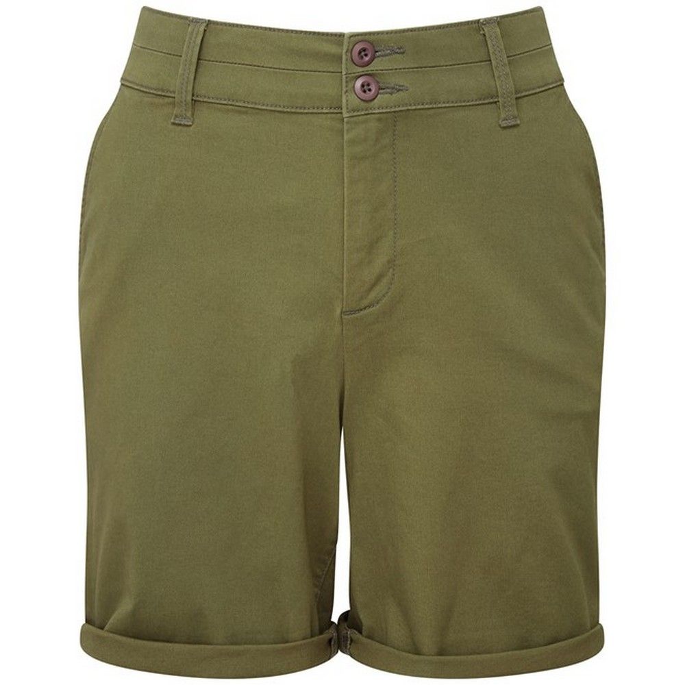 Klassische Chino-Shorts mit Aufschlag