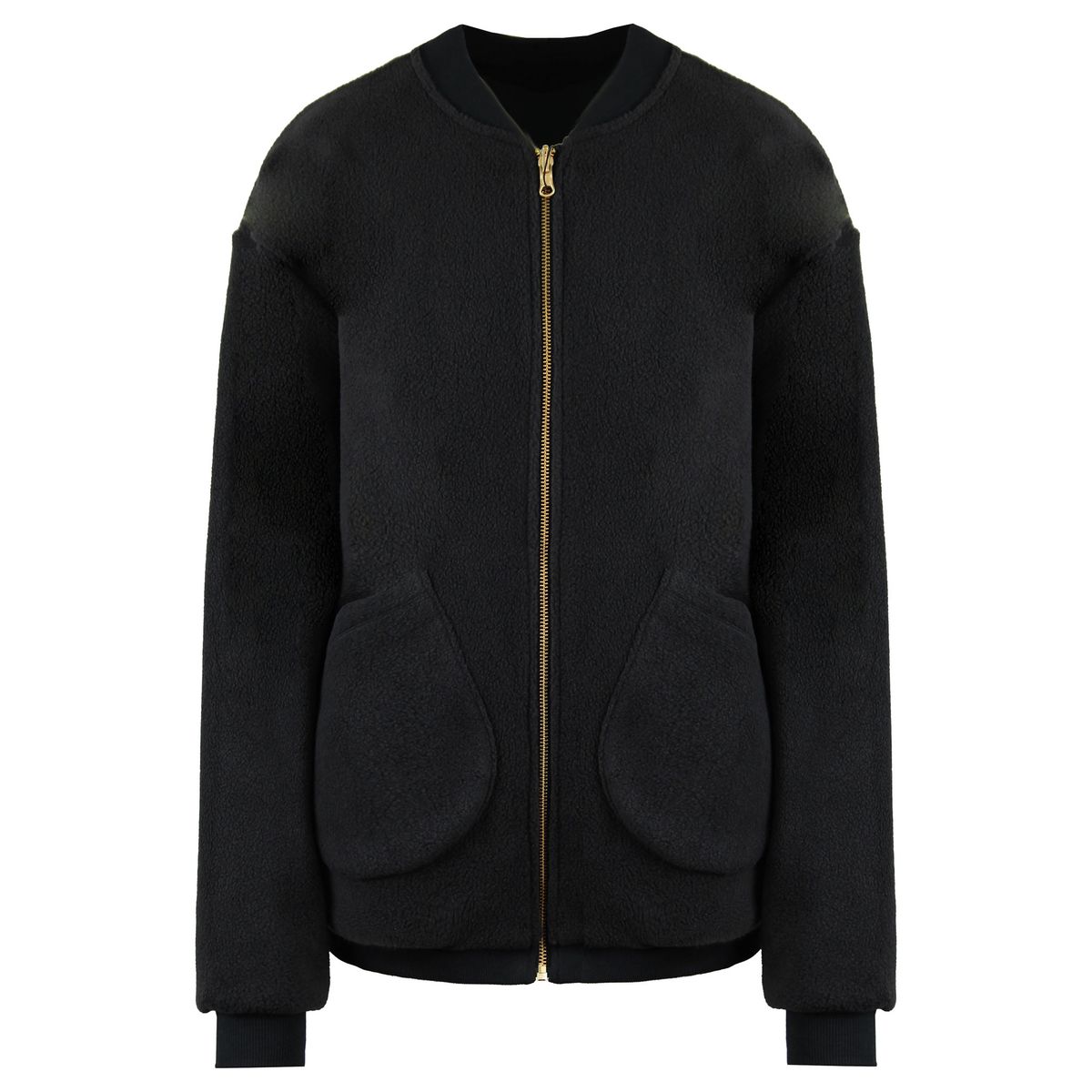 Wendbare Bomberjacke mit Reißverschluss