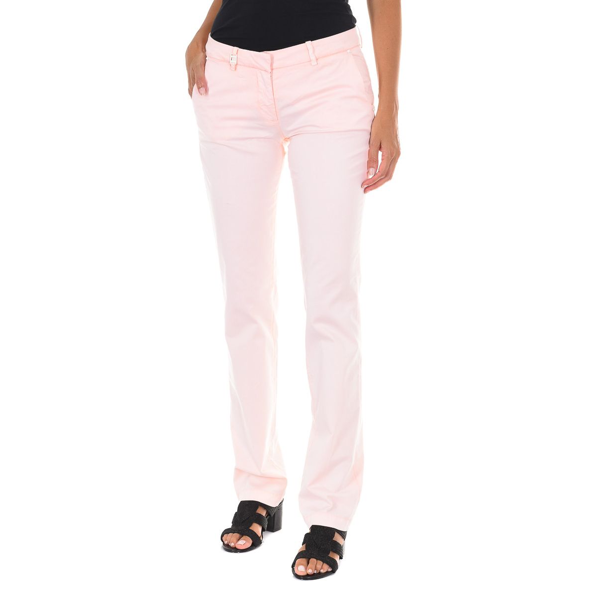 Klassische schmal geschnittene Chino-Hose
