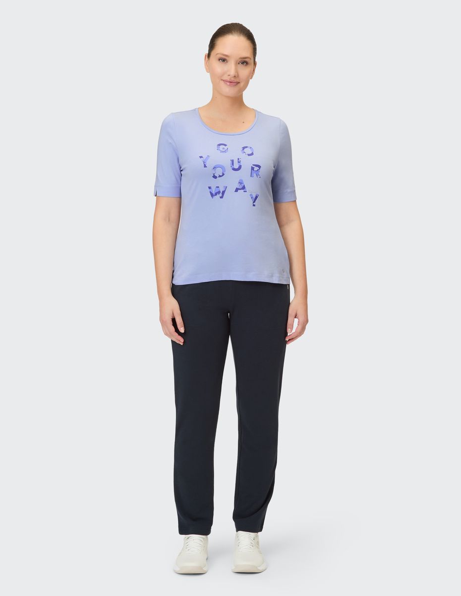 Grafik-T-Shirt aus Bio-Baumwolle