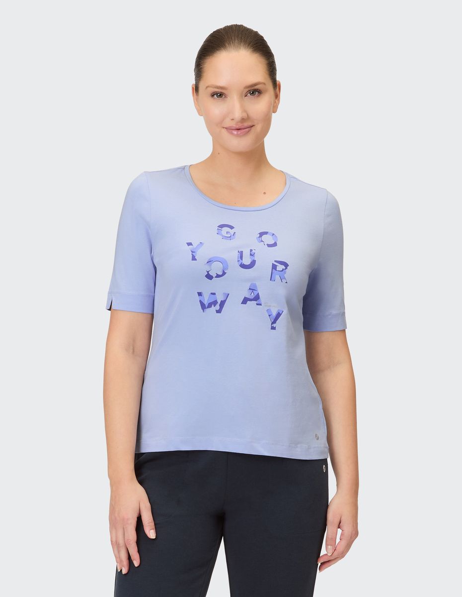 Grafik-T-Shirt aus Bio-Baumwolle