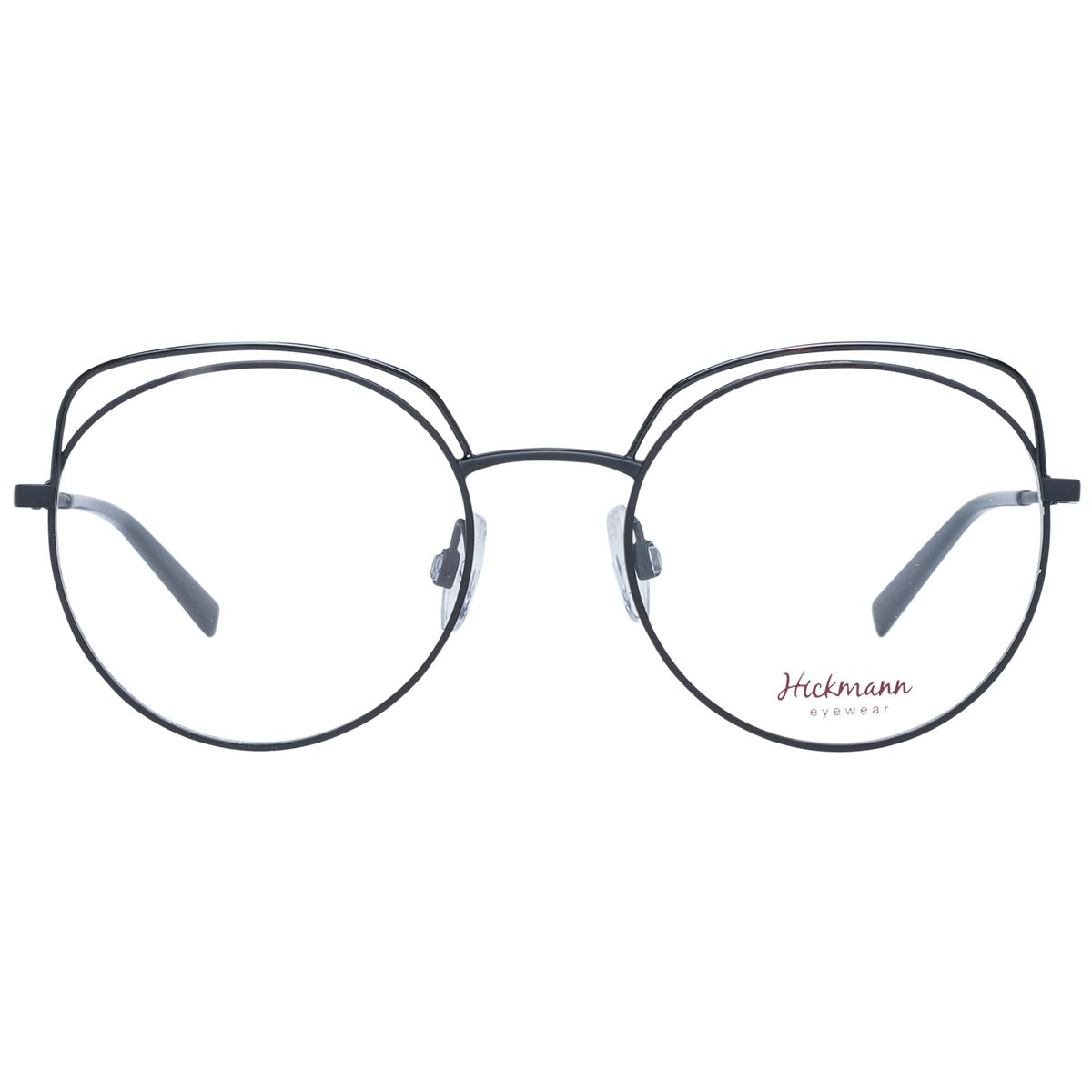 Moderne Runde Doppelrand-Brille