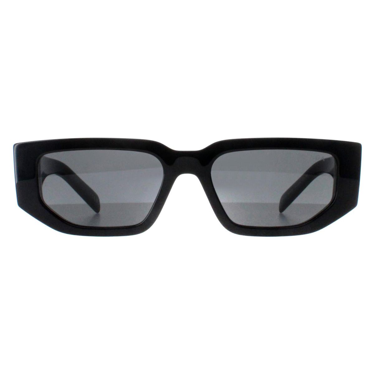 Schlanke rechteckige Acetat-Sonnenbrille