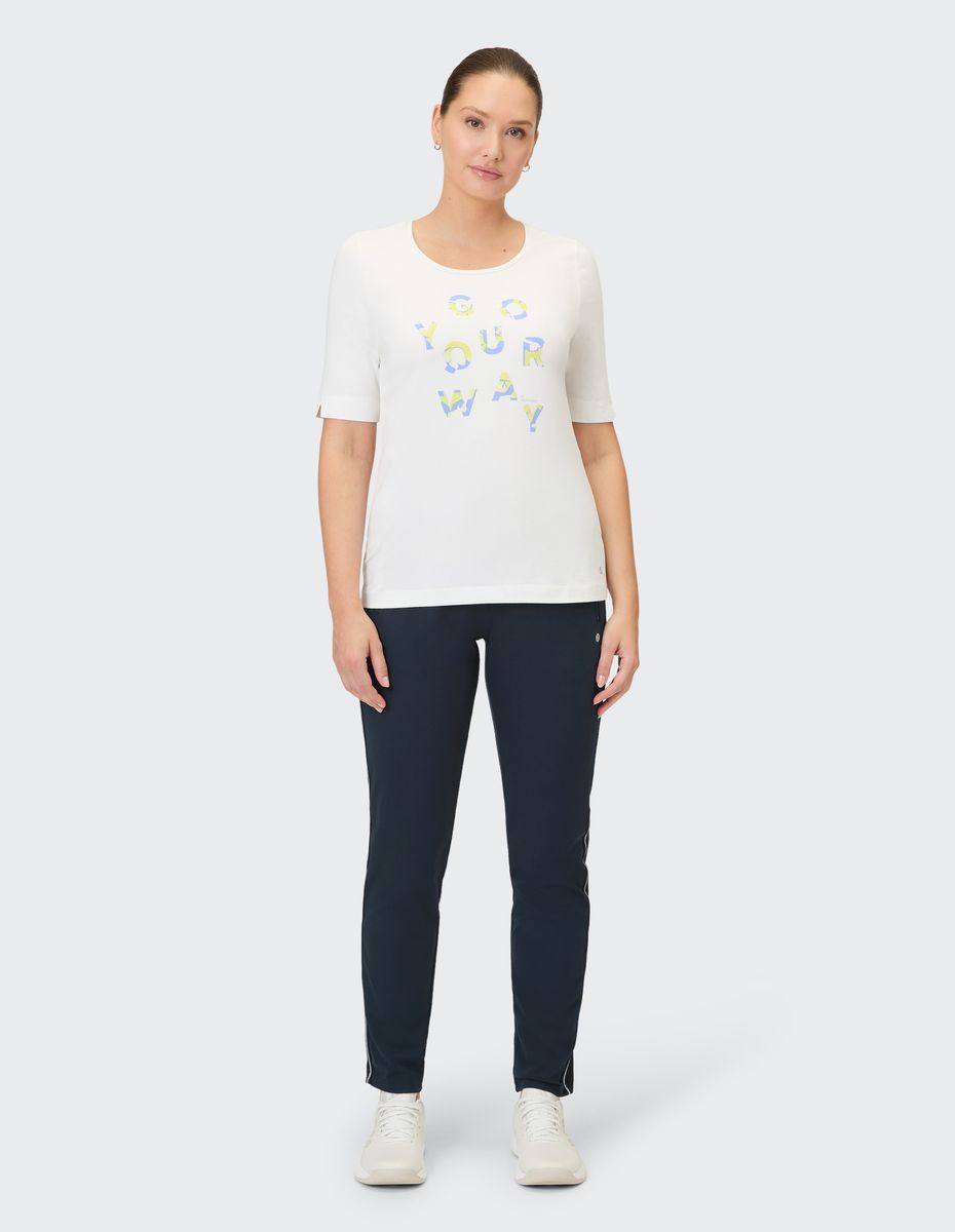 Schmale Sporthose mit Kordelzug