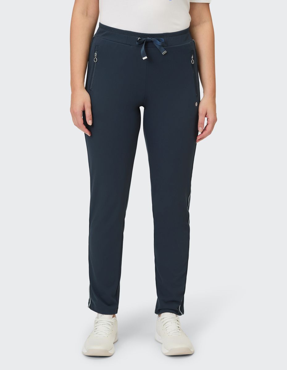 Schmale Sporthose mit Kordelzug