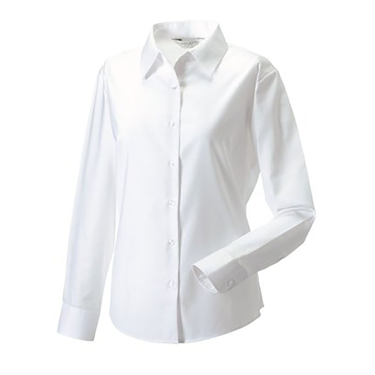 Klassische langärmelige Oxford-Bluse