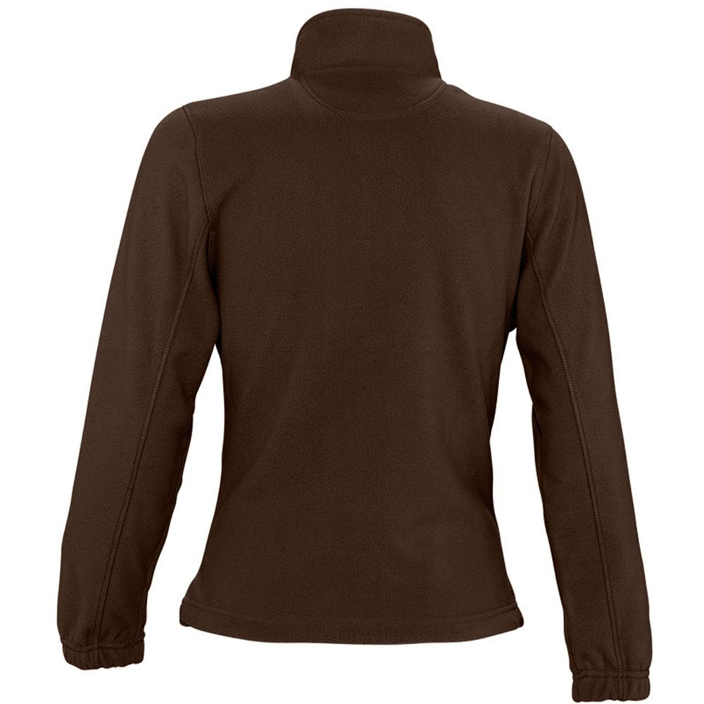 Fleecejacke mit durchgehendem Reißverschluss
