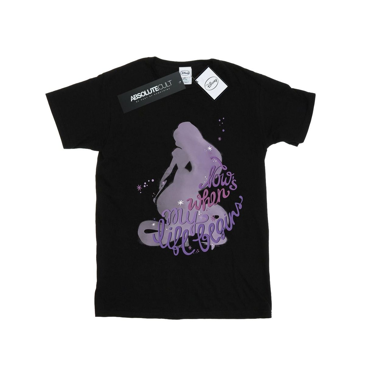 Rapunzel Silhouette Grafik T-Shirt