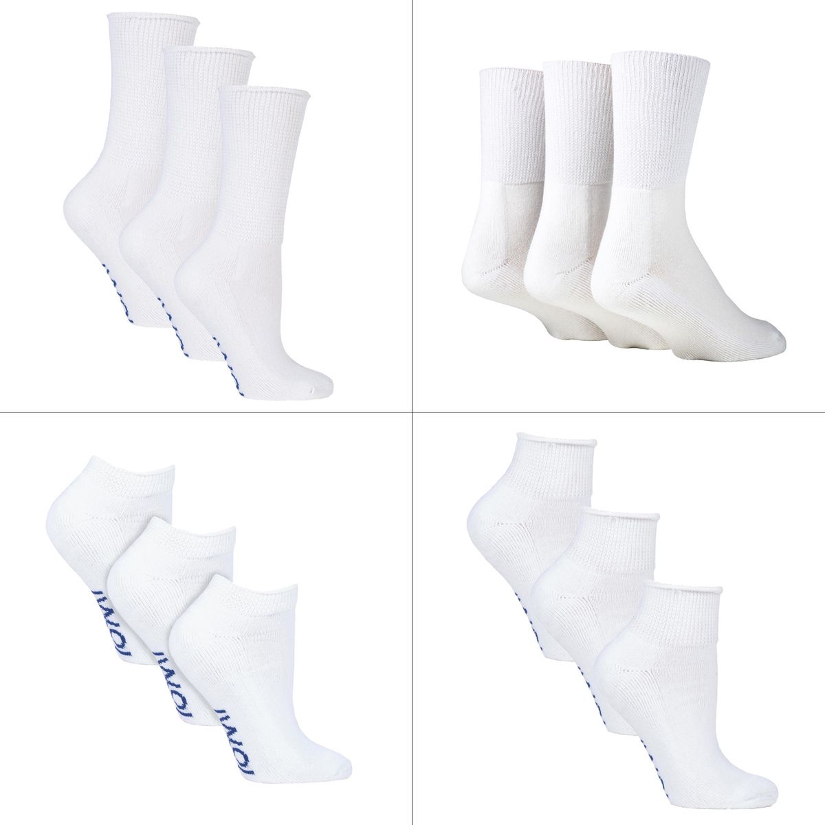 Druckfreie Diabetiker Socken im Set