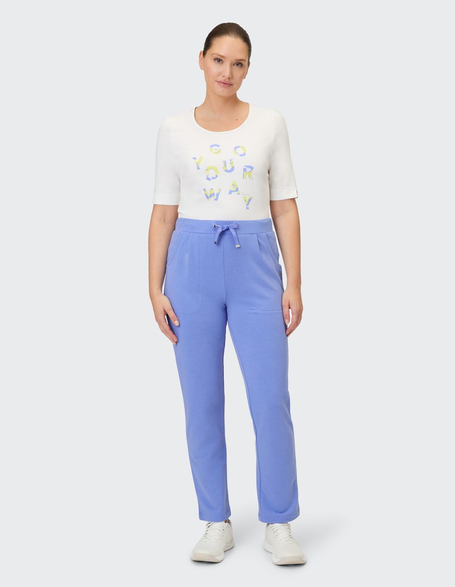 Sporthose mit geradem Bein