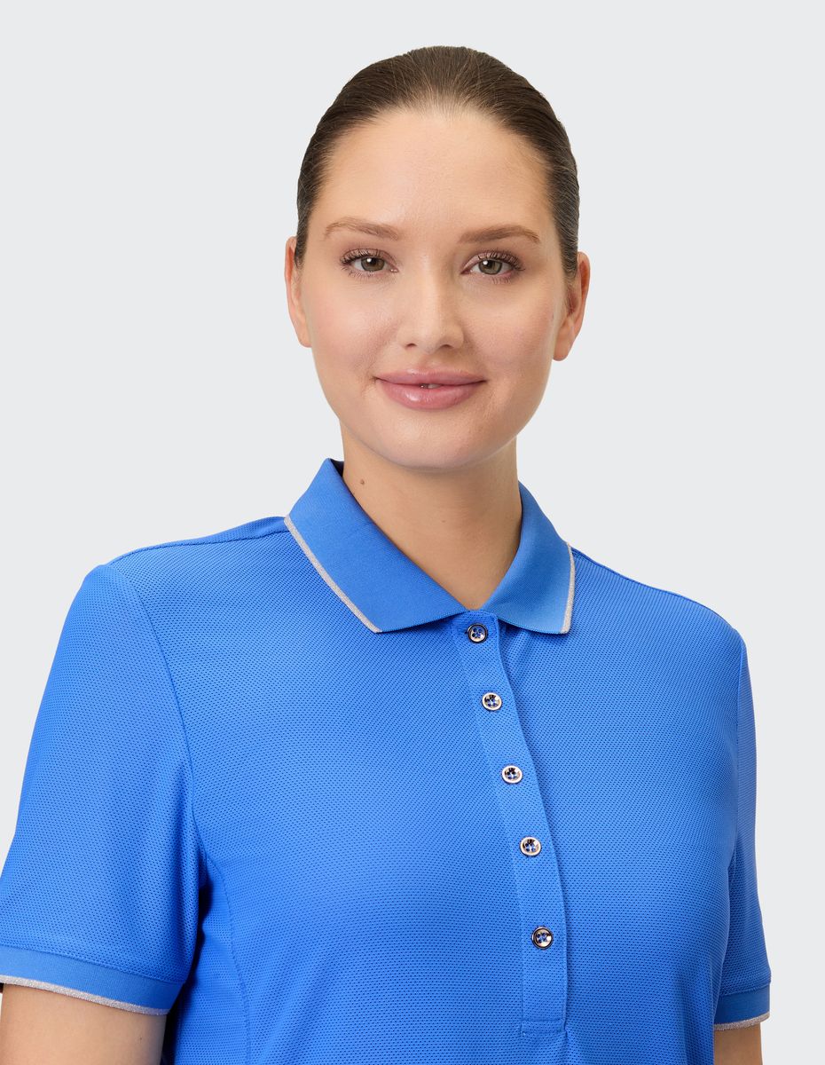 Sportliches Poloshirt in Piqué-Qualität