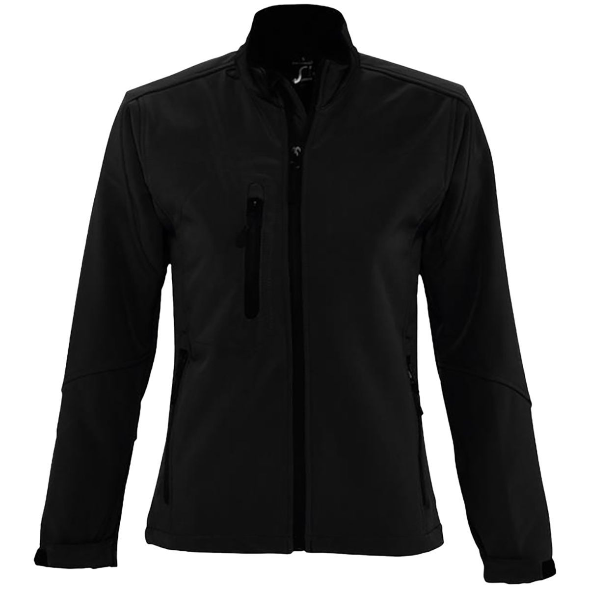 Taillierte wetterfeste Softshell-Jacke