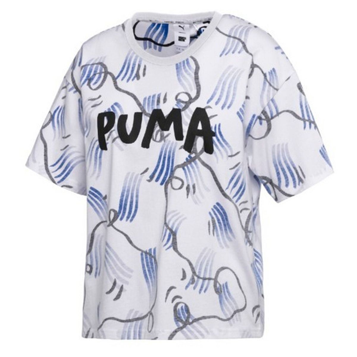Grafik-T-Shirt mit All-Over-Print