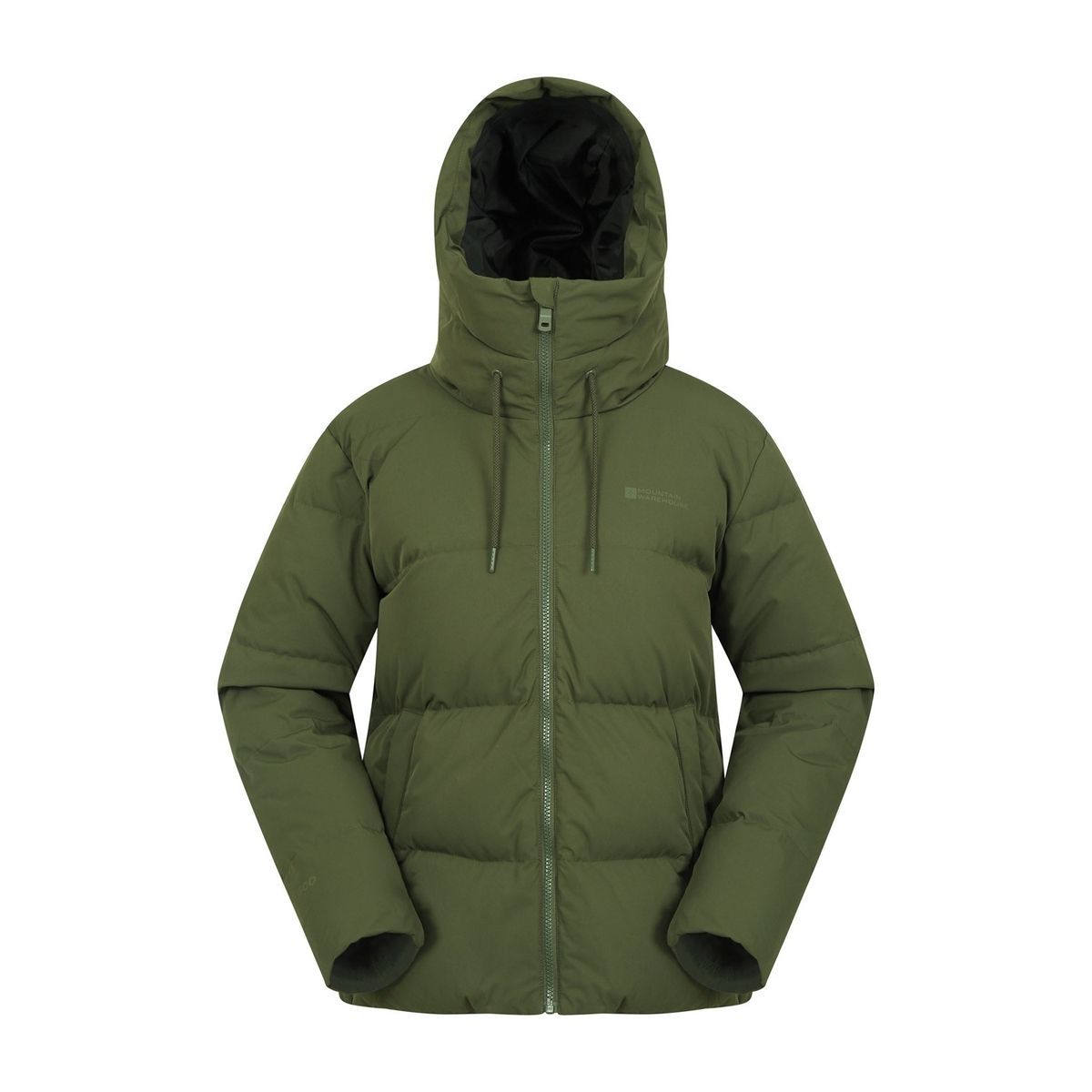 Gesteppte Daunenjacke mit Kapuze