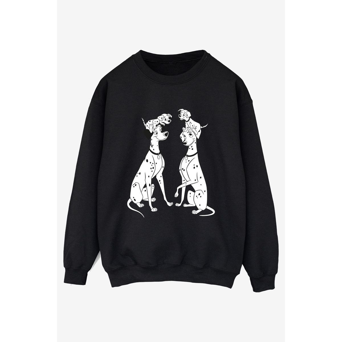 Sweatshirt mit Dalmatiner-Familien-Grafik