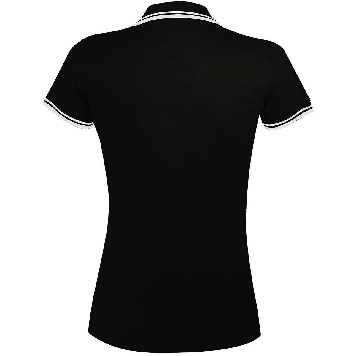 Pikee-Poloshirt mit Kontraststreifen