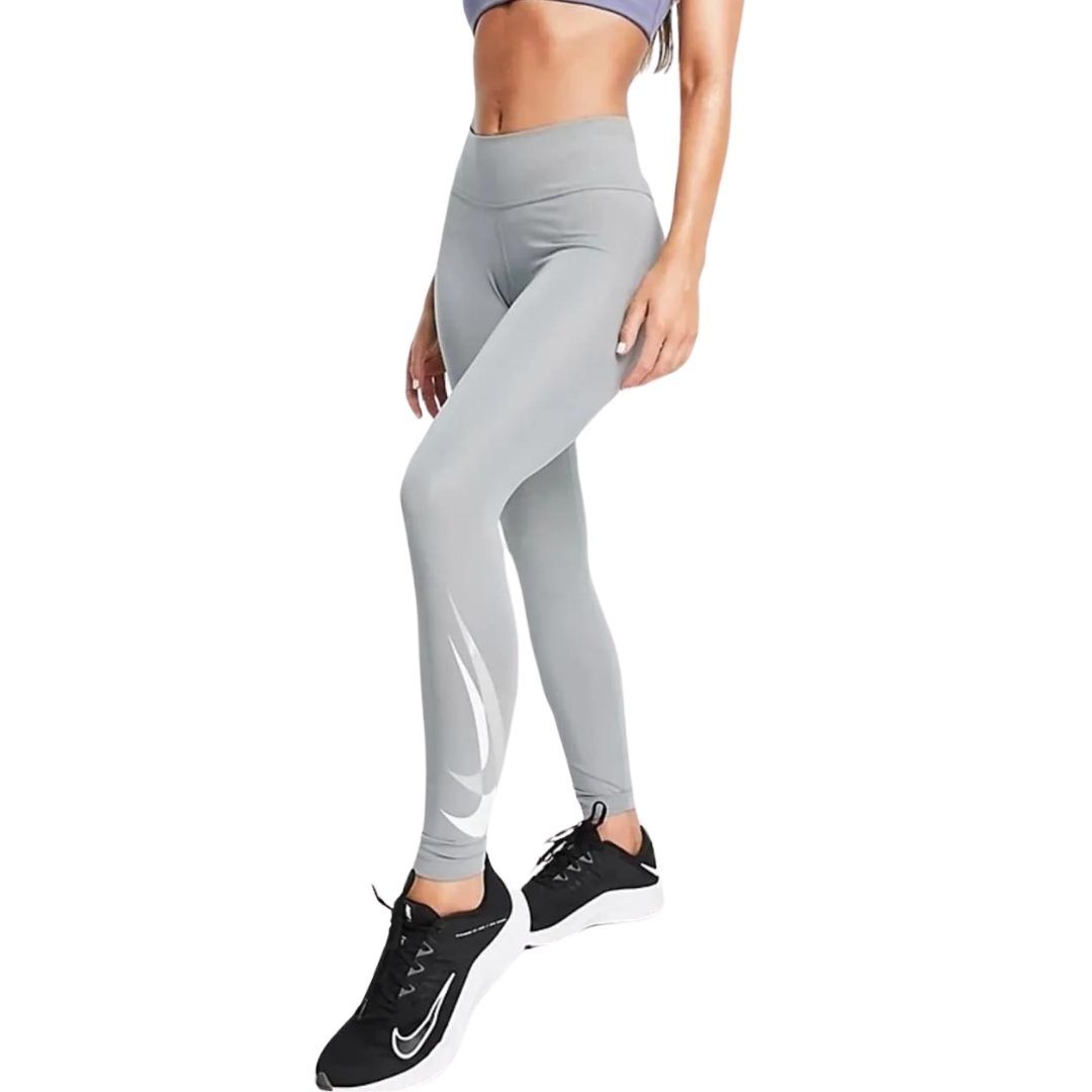 Performance-Leggings mit hoher Taille und Grafik