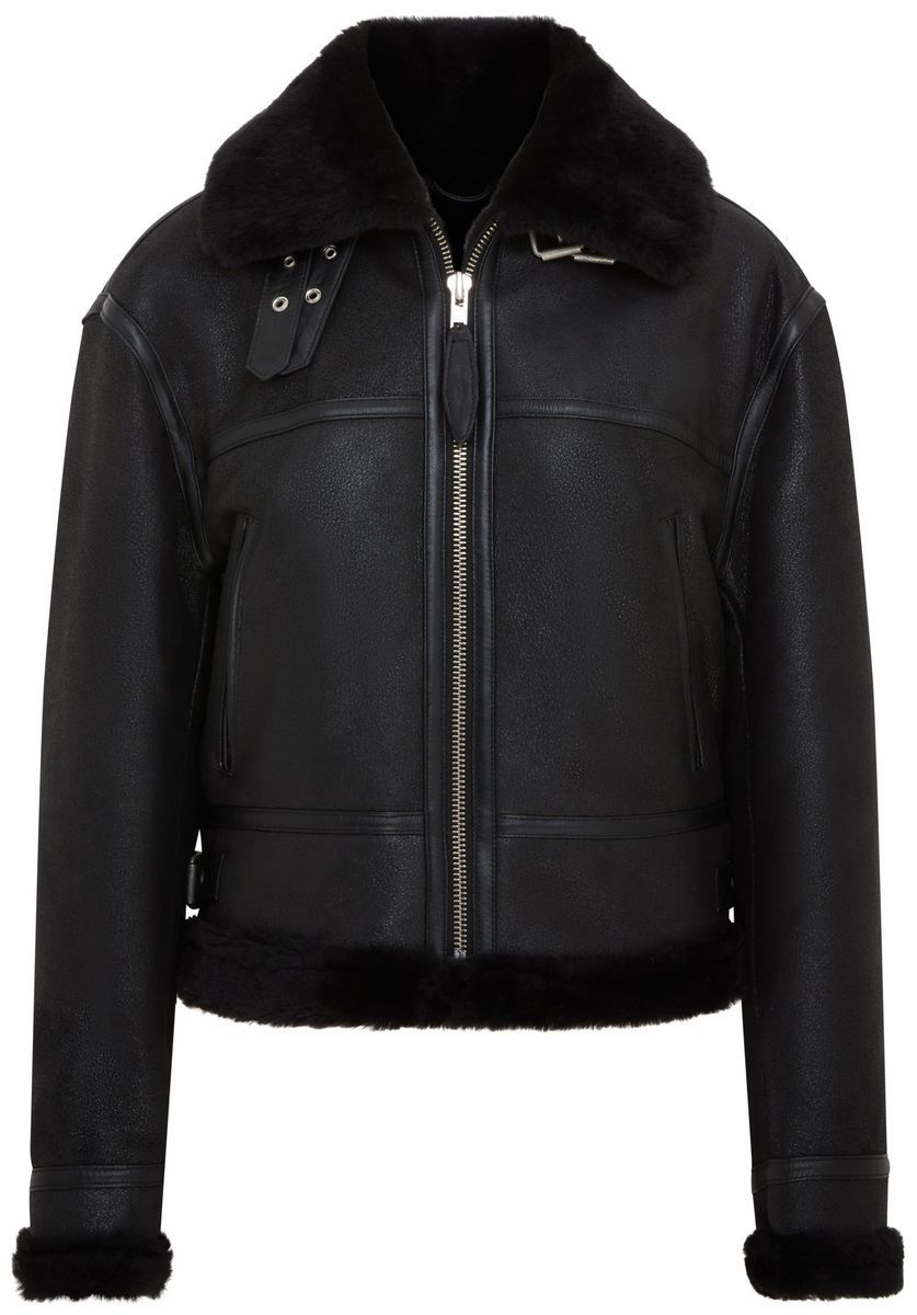 B3 Lammfell Fliegerjacke