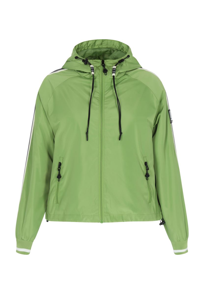 Sportliche Blousonjacke mit Kapuze