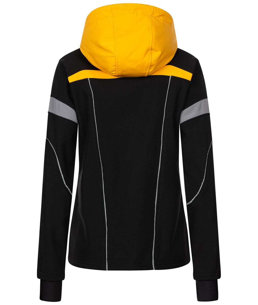 Sportliche Softshell-Outdoorjacke mit Kapuze
