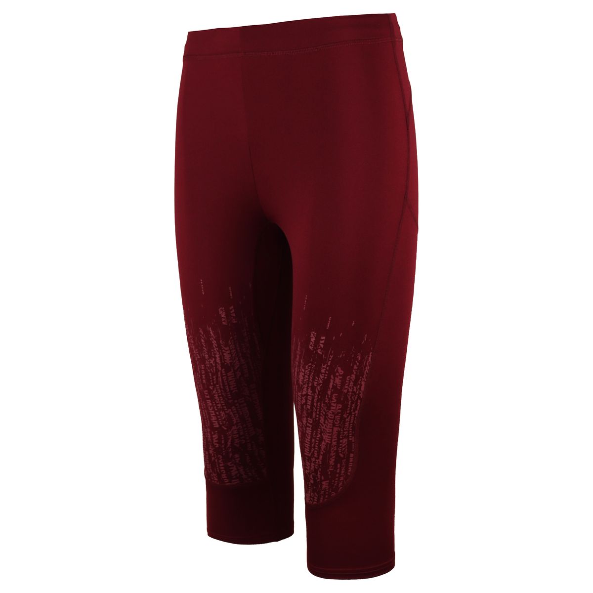 Dreiviertel-Sport-Leggings mit Grafikprint