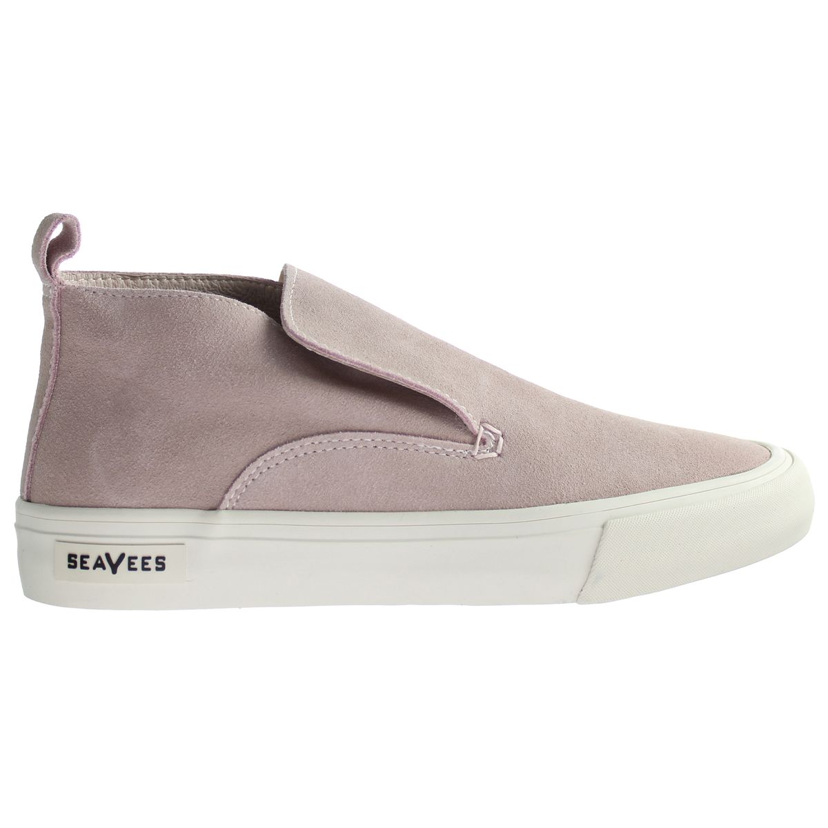 Mittelhohe Wildleder-Slipper