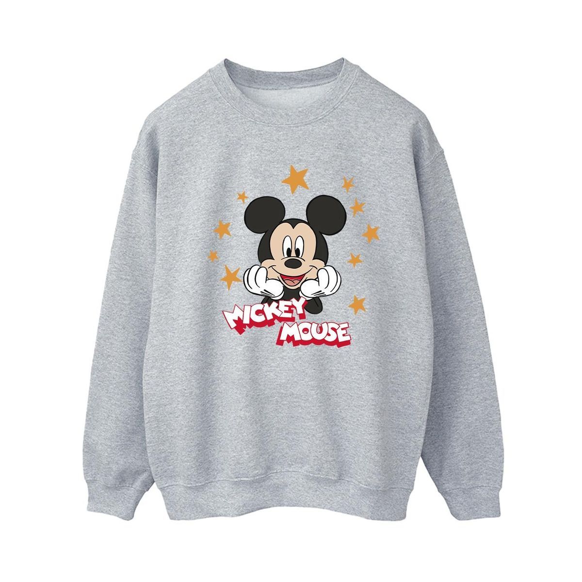 Mickey Mouse Sterne Grafik Sweatshirt