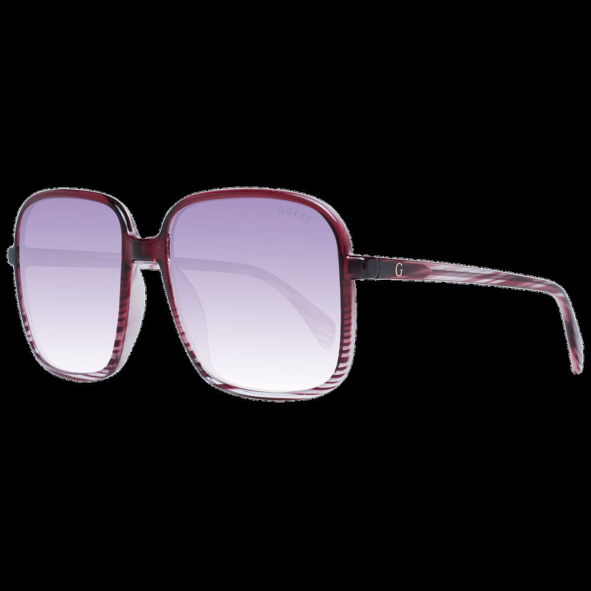 Quadratische Oversize-Sonnenbrille mit Farbverlauf