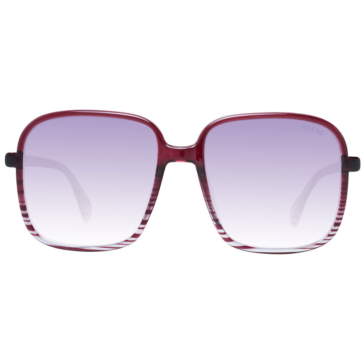 Quadratische Oversize-Sonnenbrille mit Farbverlauf