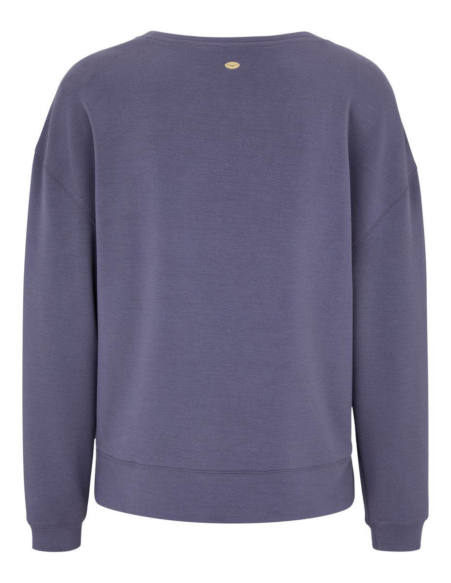 Weiches Modal-Sweatshirt mit Rundhalsausschnitt