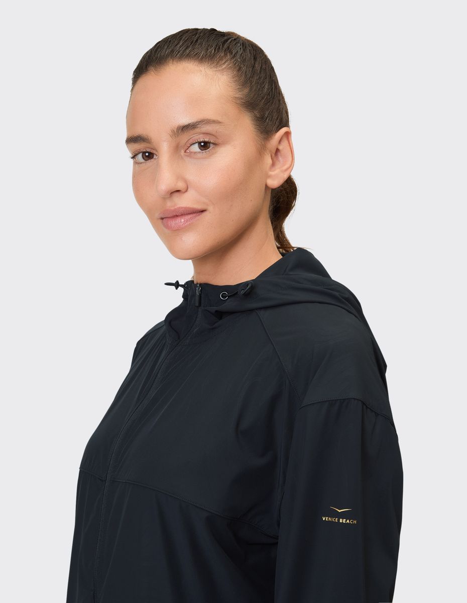 Funktionale Kapuzen Trainingsjacke