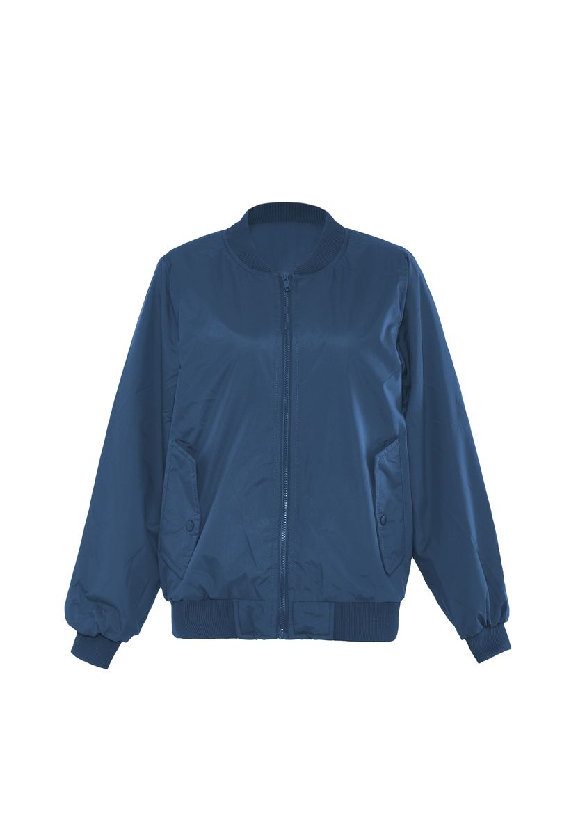 Sportliche Blousonjacke mit Reißverschluss