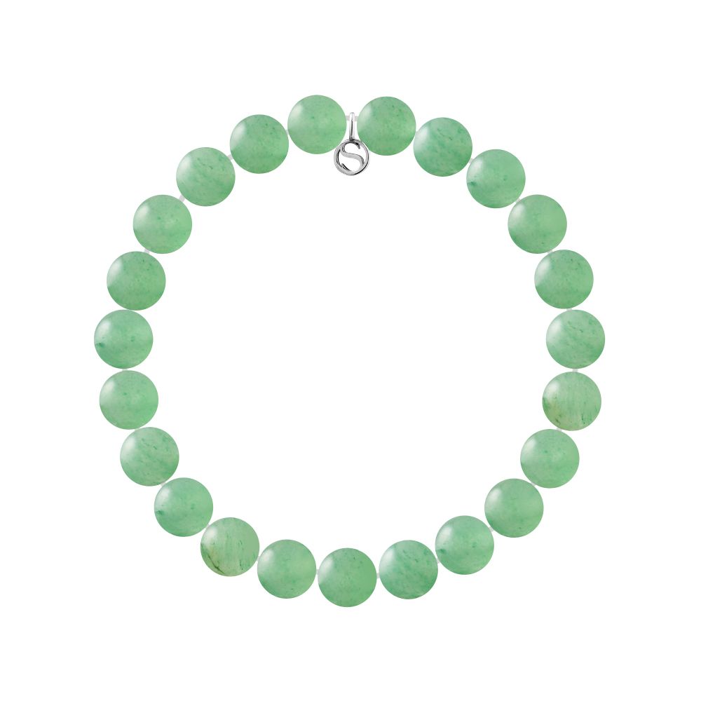 Elastisches Perlenarmband aus Aventurin