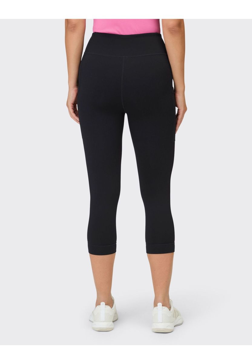 3/4 Sport-Leggings mit hohem Bund