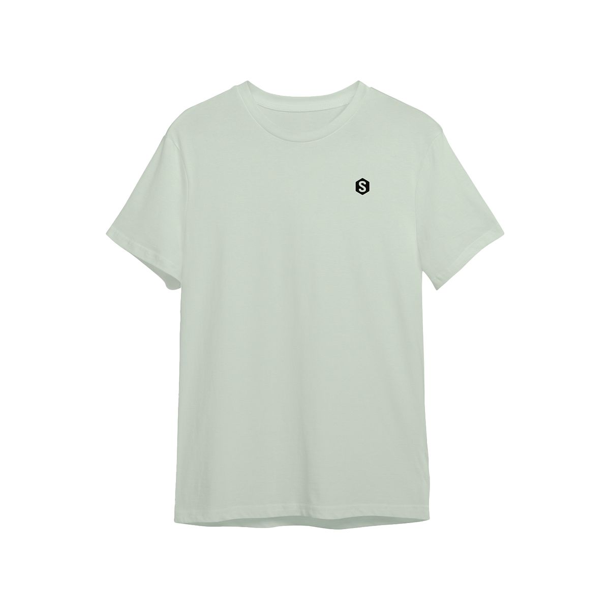 Baumwoll-T-Shirt mit Herz-Grafik