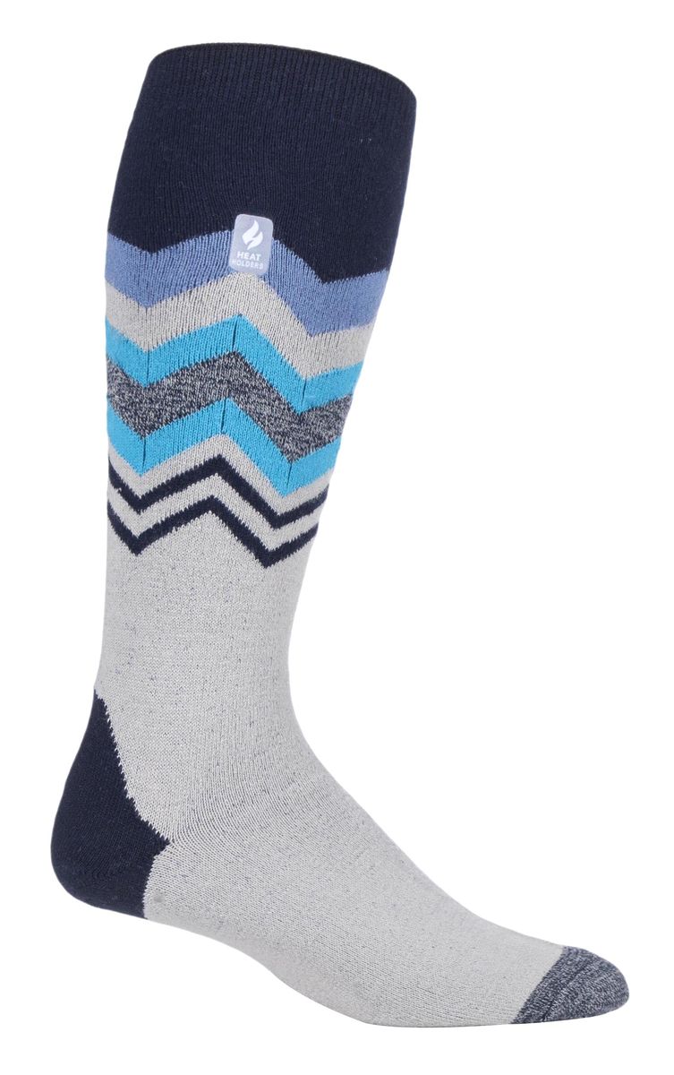 Thermo-Skisocken mit Chevron-Muster