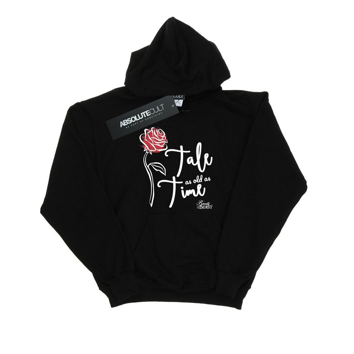 Kapuzenpullover mit verzauberter Rose