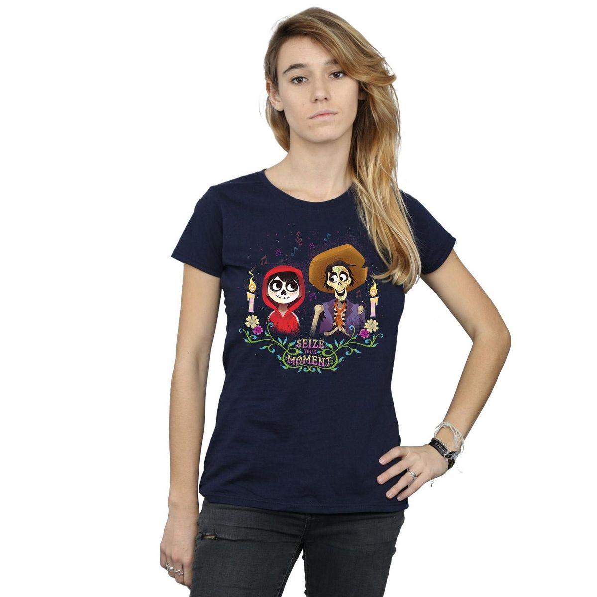 Grafik-T-Shirt mit Coco-Charakteren