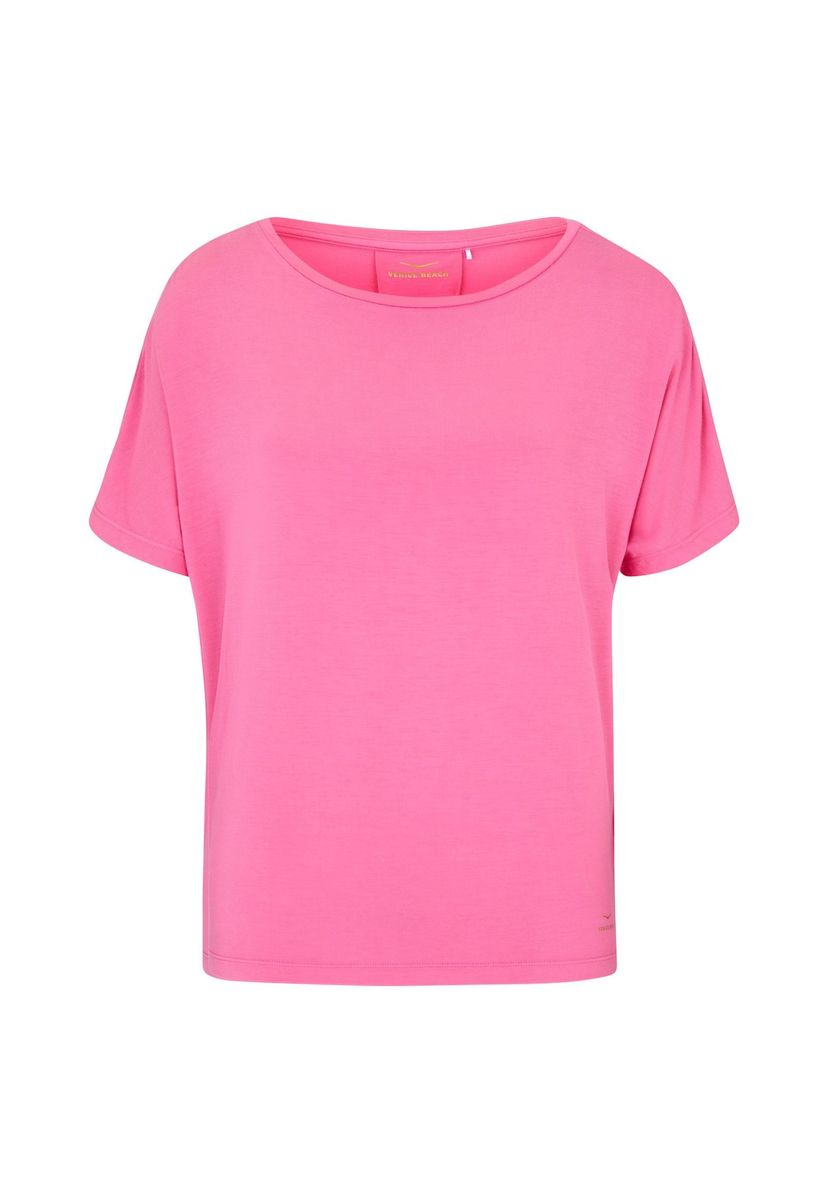 Lockeres T-Shirt aus Bambusviskose