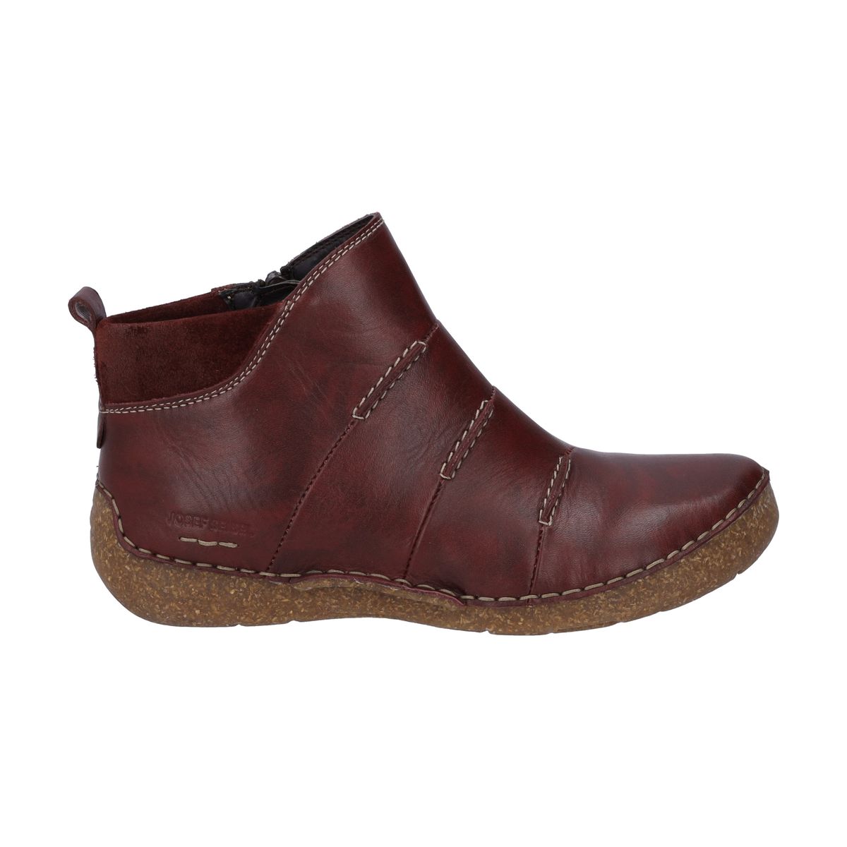 Bequeme handgenähte Lederstiefelette