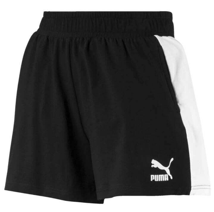 Retro-inspirierte High-Waist Laufshorts