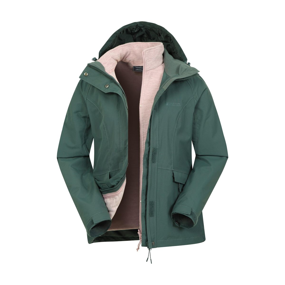 3-in-1 Wasserfeste Kapuzenjacke