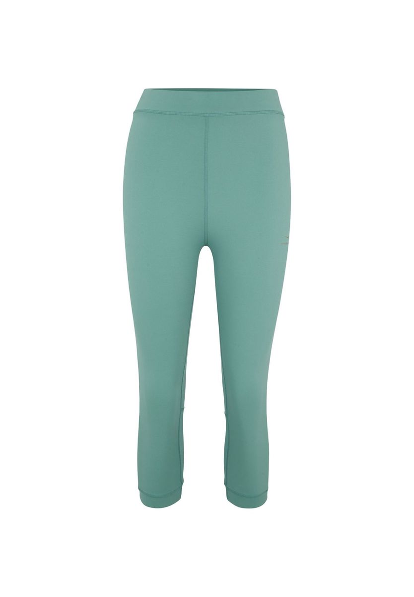 Capri Sportleggings mit Mesh-Einsatz