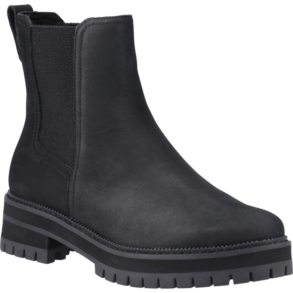 Wasserabweisende Chelsea-Boots aus Leder